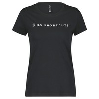 Scott Tee W's No Shortcuts Ss, Black, Eu Xs