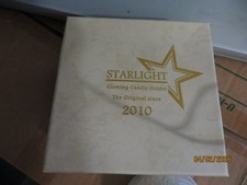 “Starlight” Glowing Candle Holder.  The Original since 2010.        Subject: Cat