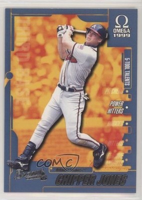 1999 Pacific Omega 5-Tool Talents Chipper Jones #11 HOF 0x1