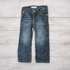Levi  s Toddler Jeans Blue Denim Size 2T Unisex Kids Classic 5 Pocket