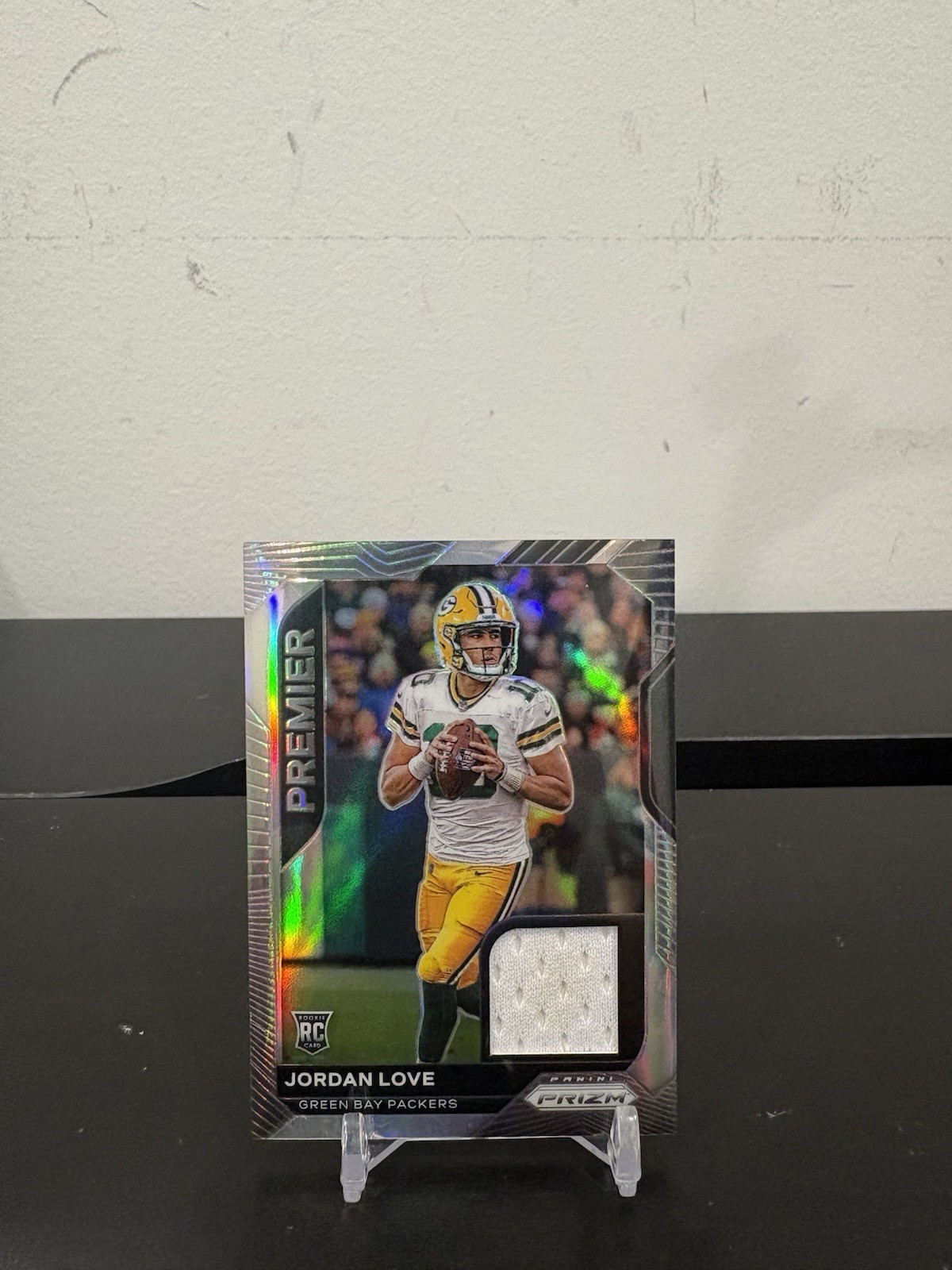 2020 Panini Prizm - Premier Jerseys Jordan Love #6 (MEM, RC)