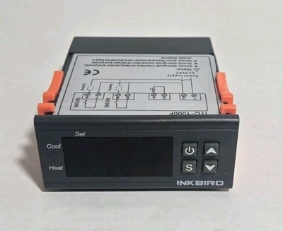 Inkbird Digital Heat Temperature Controller ITC-1000F Open Box