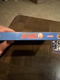 Nintendo NES Roger Clemens MVP Baseball Box & Instruction Manual Only NO GAME!!
