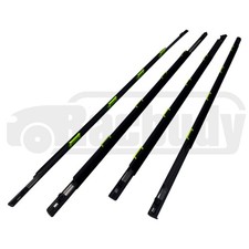 Window Belt Weatherstrip For Honda Civic Sedan 1996-2000 Dx Ex Lx Gx Vp Ek3 Ek4