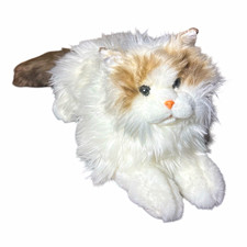 NWOT Plush White interactive robotic Cat Toy