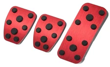 Anti Slip Aluminum Alloy Car Foot Pedal Pads Accelerator Gas Brake Subaru Imprez