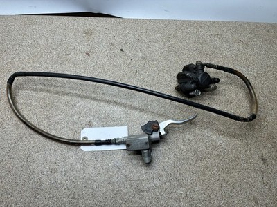 2004 Suzuki RM85 RM 85 Front Brake Caliper Master Cylinder Hose Line Assy OEM