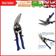 Heavy-Duty Power Cutters - Long Offset Snip for Metal & Tin, Forged Blade, Am...