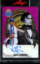 2026 Leaf Metal Darryl Strawberry Presidents Autograph 1/1 Mets