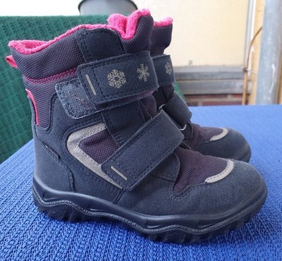 Superfit Winterschuh, Gr. 26, schwarz/pink, gefüttert