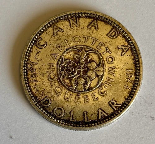 1964 Canada Silver Dollar (1-2)