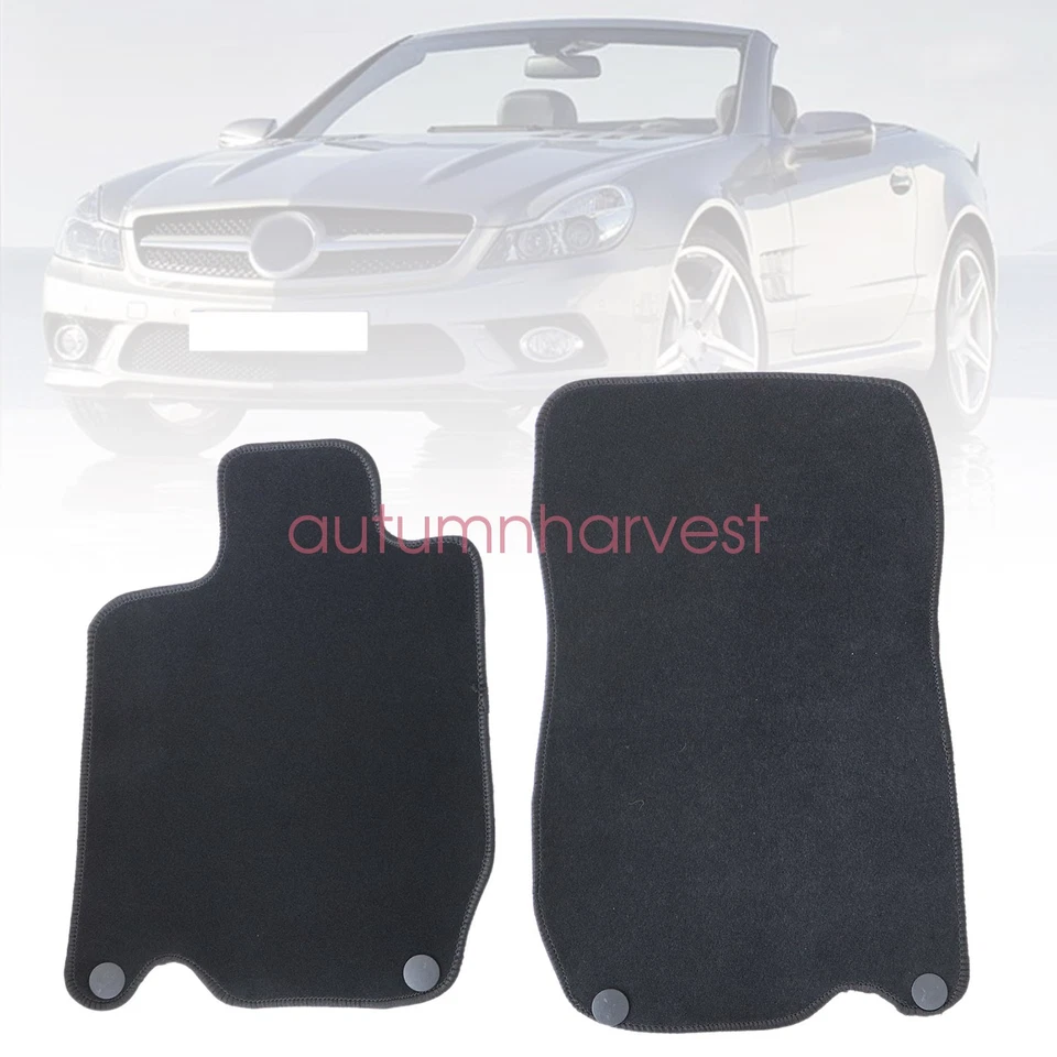Alfombrillas de terciopelo de repuesto para Mercedes-Benz Clase SL R230 2002-2011 Foto 2 de 4