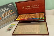 Lyra Rembrandt Professional Polycolor Pencils Wooden Box Set