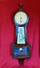 Antico OROLOGIO BANJO SESSIONI REVERE buone condizioni funzionante