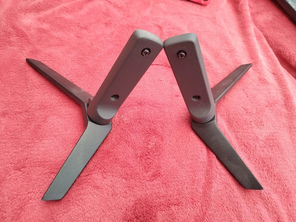 SHARP 40 inch TV LC-40CFE5221K Original Foot Stands Set - Table Top Legs. Pair  - Image 2 of 4