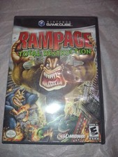 Midway Rampage: Total Destruction Nintendo GameCube 2006  Case & Disc