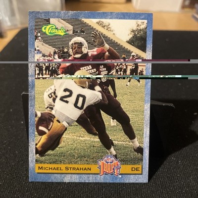 1993 Classic Draft Picks - Michael Strahan #58 (RC) New York Giants