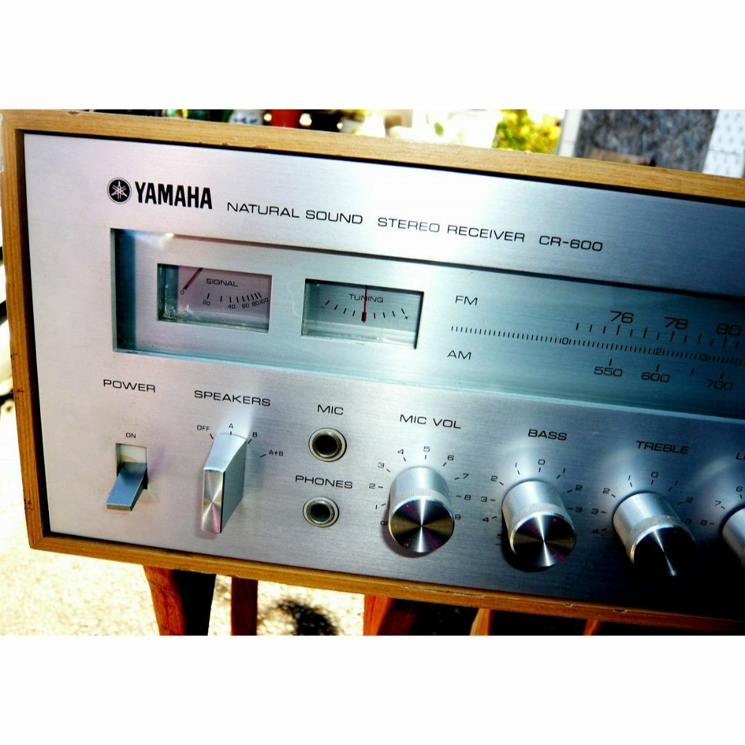 YAMAHA CR-600 ヤマハレシーバー 動作品 オリジナル YAMAHA CR-600 Natural Sound Stereo Receiver | eBay