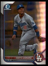 2022 Bowman Draft #BDC-150 Eddys Leonard Chrome