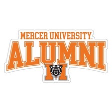 Mercer University Laser Cut Alumni Vinyl Sticker/Magnet
