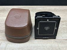 Rolleiflex Rollei F&H TLR Wykrywacz poziomu talii Aparat Część ze skórzanym etui Niemcy