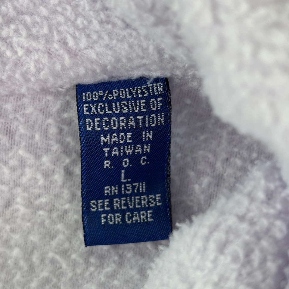 Cárdigan suéter grande gris lavanda bordado escena esquí Karen Scott para mujer Foto 3 de 4