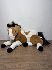 Circus Circus Brown Black White Horse Plush Stuffed Toy Las Vegas Reno Souvenir