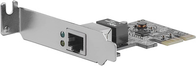 1 Port Pcie Network Card - Low Profile - RJ45 Port - Realtek RTL8111H Chipset -