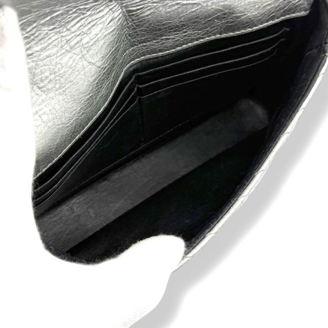 BALENCIAGA Wallet: Chain Shoulder Bag 526682 Silver W22H14D5cm ;01 thumbnail 7