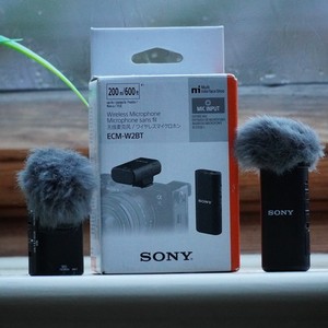 Sony ECM-W2BT Wireless Bluetooth Microphones - in very good condition