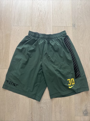 Oregon Ducks Football Team Issued Shorts Nike Large