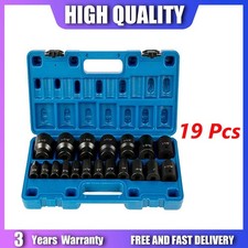 19x New Damaged Bolt Remover Easy Out Stripped Bolt Extractor Impact Socket Set 19x New Damaged Bolt Remover Easy Out Stripped Bolt Extractor Impact Socket Set