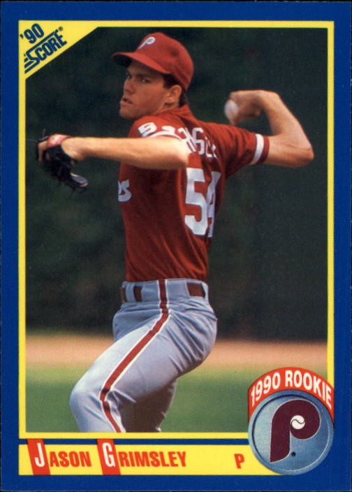 1990 Score #649 Jason Grimsley RC - BB