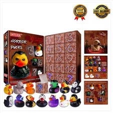Advent Calendar 2025 - Horror Rubber Duckies - 13 Days of Spooky Countdown wi...