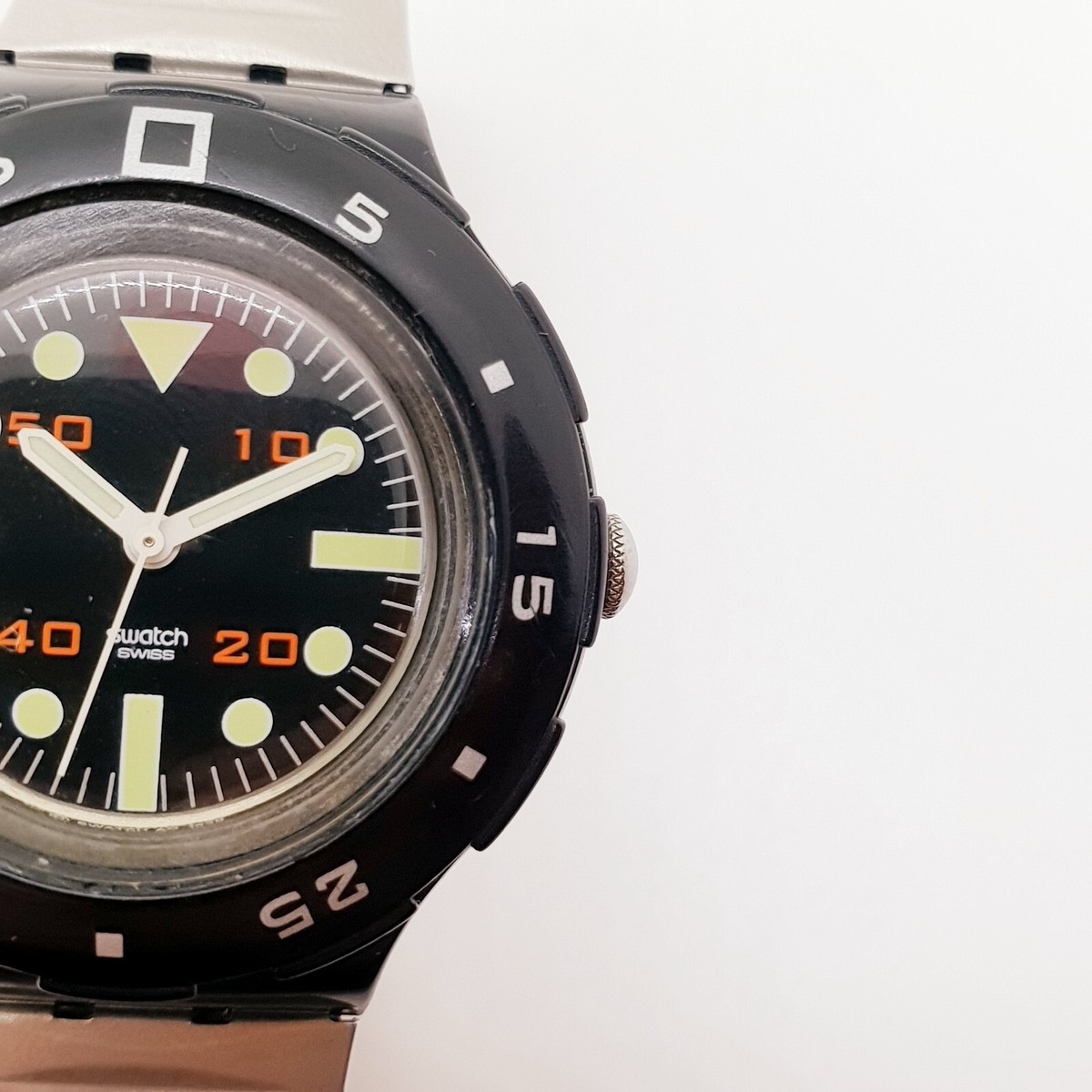 時計 Swatch Scuba 2000 VINTAGE AG 2000 SWATCH IRONY SCUBA SWISS WATCH. New baterry | eBay