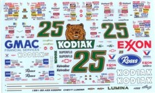 Powerslide 222 25 Kodiak 1991-93 Ken Schrader 1/24 waterslide Nascar decal