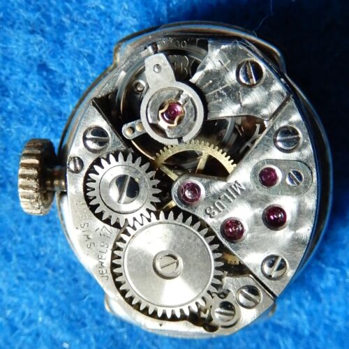 Woman's antique silver marcasite cocktail watch - Picture 13 of 14