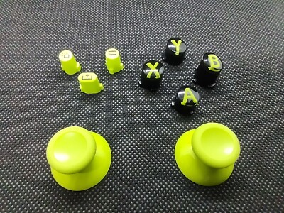 NEW Microsoft Xbox Series X 1914 ELECTRIC VOLT ABXYVM Buttons Joysticks Set 4036