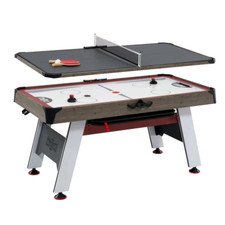66" Air Powered Hockey with Table Tennis Top