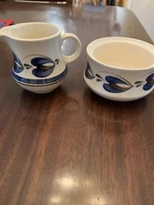 creamer and sugar bowl