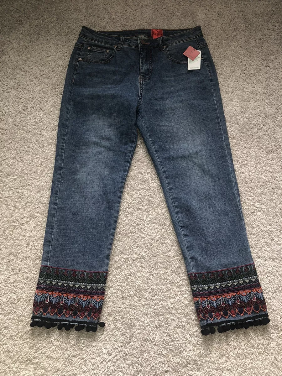 Boho skinny cheap jeans