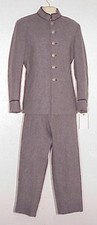 CONFEDERATE GRAY WOOL UNIFORM BASIC MAKE YOUR OWN 42 T 32 P BEAUTIFUL HEAVY WOOL