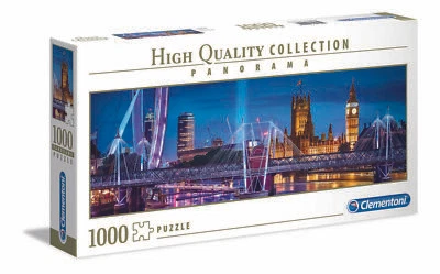 Clementoni Puzzle 1000 Teile London Stadt Themse Big Ben Skyline High Quality