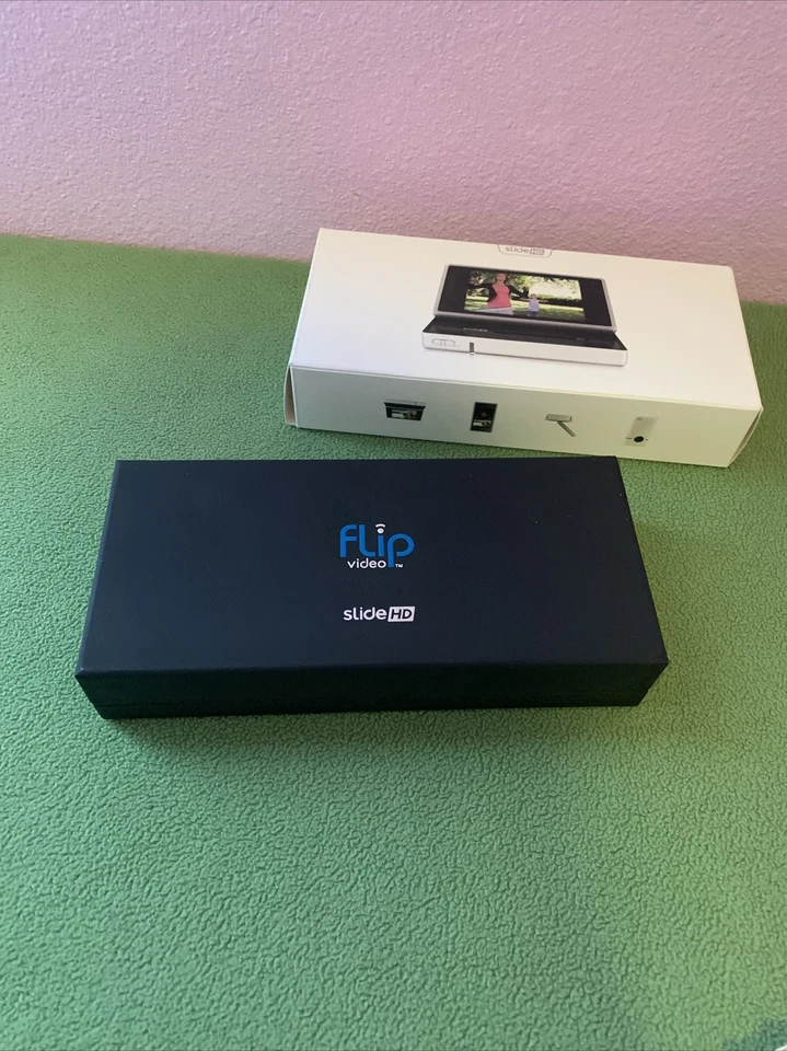 CISCO FLIP VIDEO SLIDE HD S1240 pz *FREE SHIPPING * - Image 4 of 4