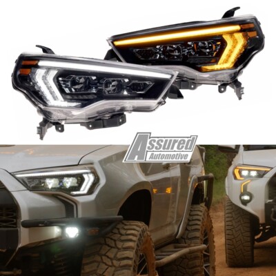Morimoto LF2-531 XB EVO LED Headlights WHITE AMBER DRL for 14-24