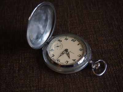 VINTAGE orologio tasca Molnija 18 JEWELS URSS | eBay