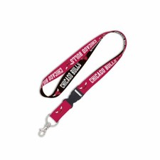 Chicago Bulls Lanyard Keychain ID Holder
