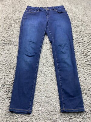 Mavi Jeans Women 30x30 Alexa Mid Rise Skinny Ankle Stretch Dark Wash Denim Pants