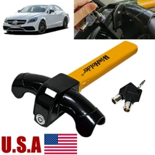 Steering Wheel Lock Security Wheel Locking w/2 Keys for Car Van Truck SUV