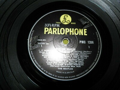 The Beatles - With The Beatles - UK 1963 Original Mono PMC 1206